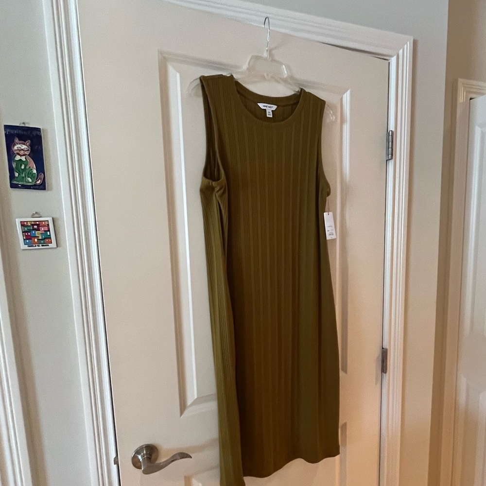 Nine West Olive Midi Dress